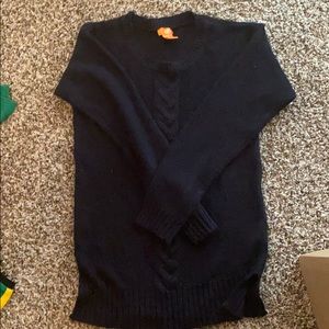 Navy blue sweater